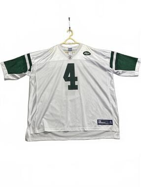 Reebok Brett Favre New York Jets #4 Football Jersey in Size 4XL Great Shape